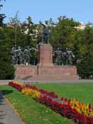 Het Kossuth Lajos monument.
