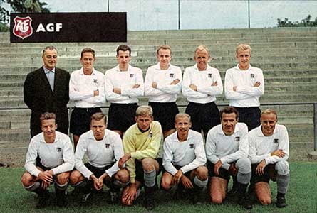 Toldi met AGF Aarhus 1964.