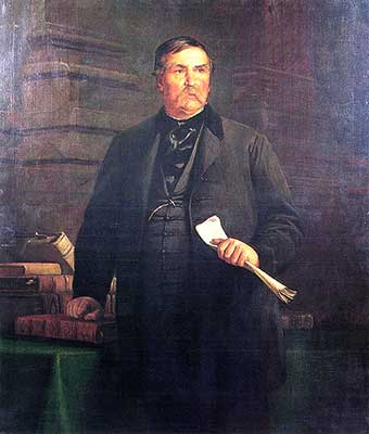DEÁK Ferenc in 1869.