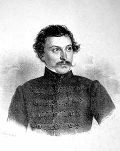 Deák Ferenc in 1830.